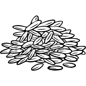 https://graphicsfactory.com/Clip-Art/Food-Drink/black-and-white-pumpkin-seeds-clipart-416885.html